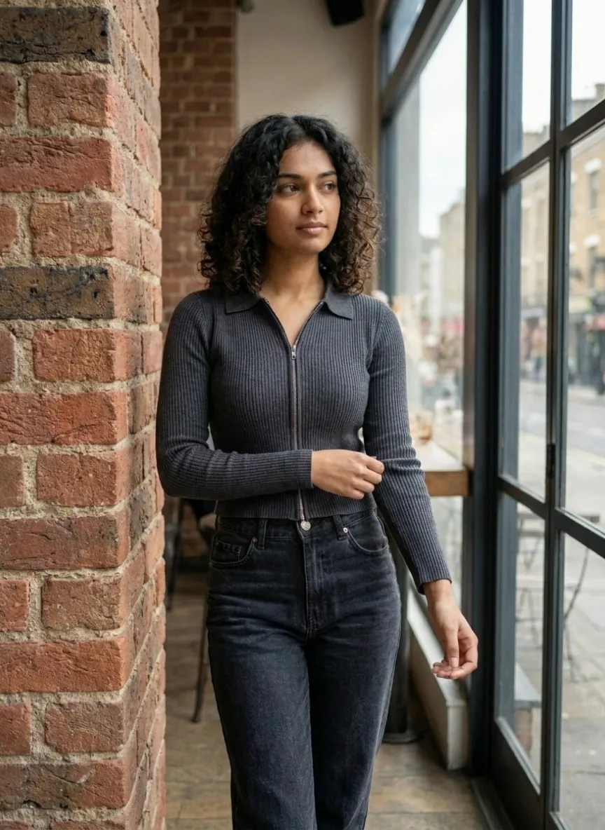 Premium Textured Polo T-Shirt
