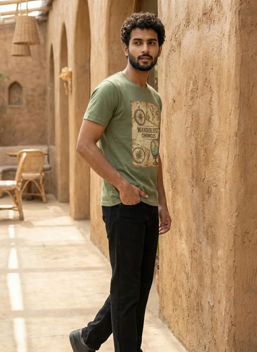 Vintage Graphic Oversized T-Shirt - Image 3