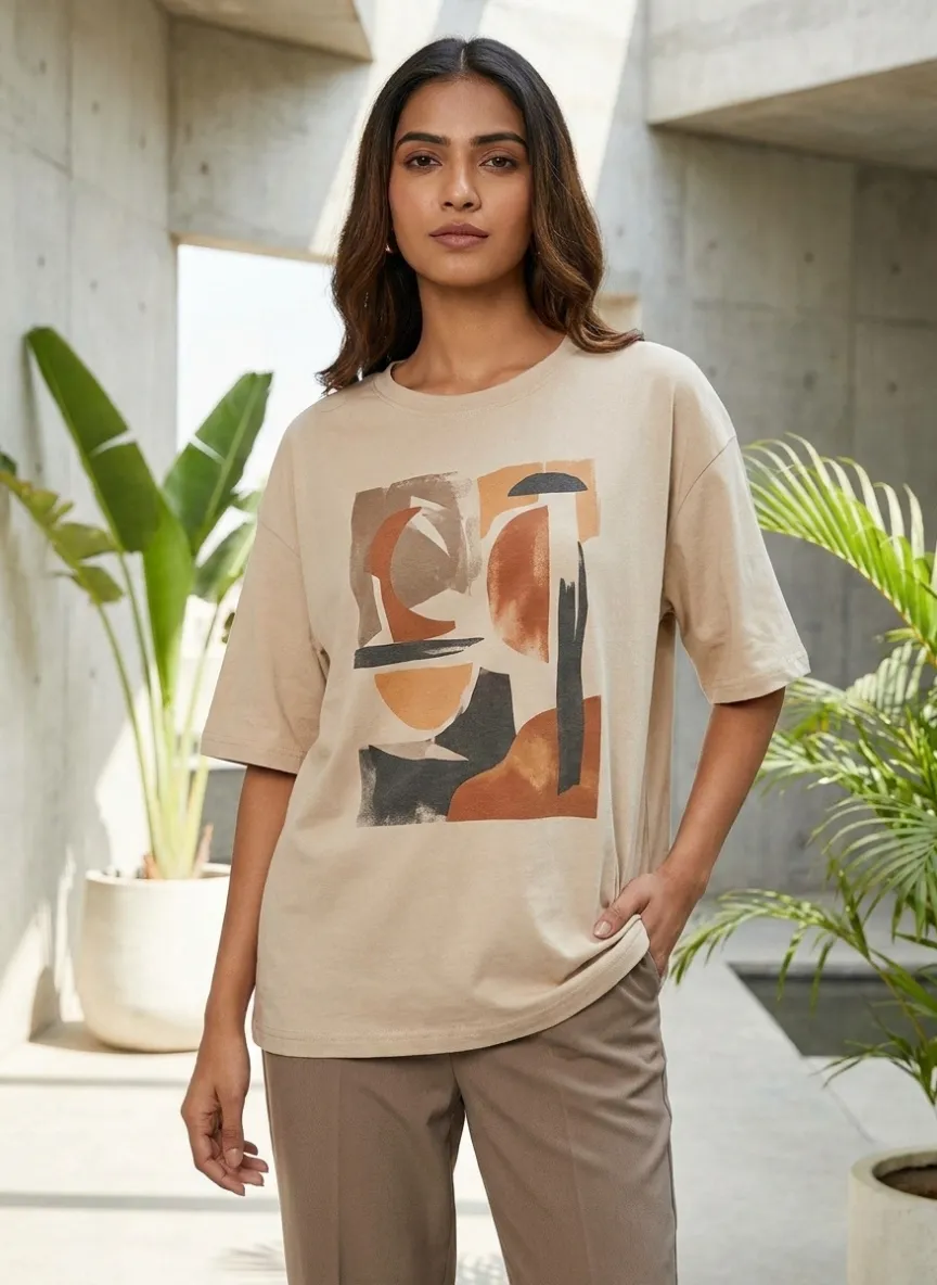 Vintage Graphic Oversized T-Shirt