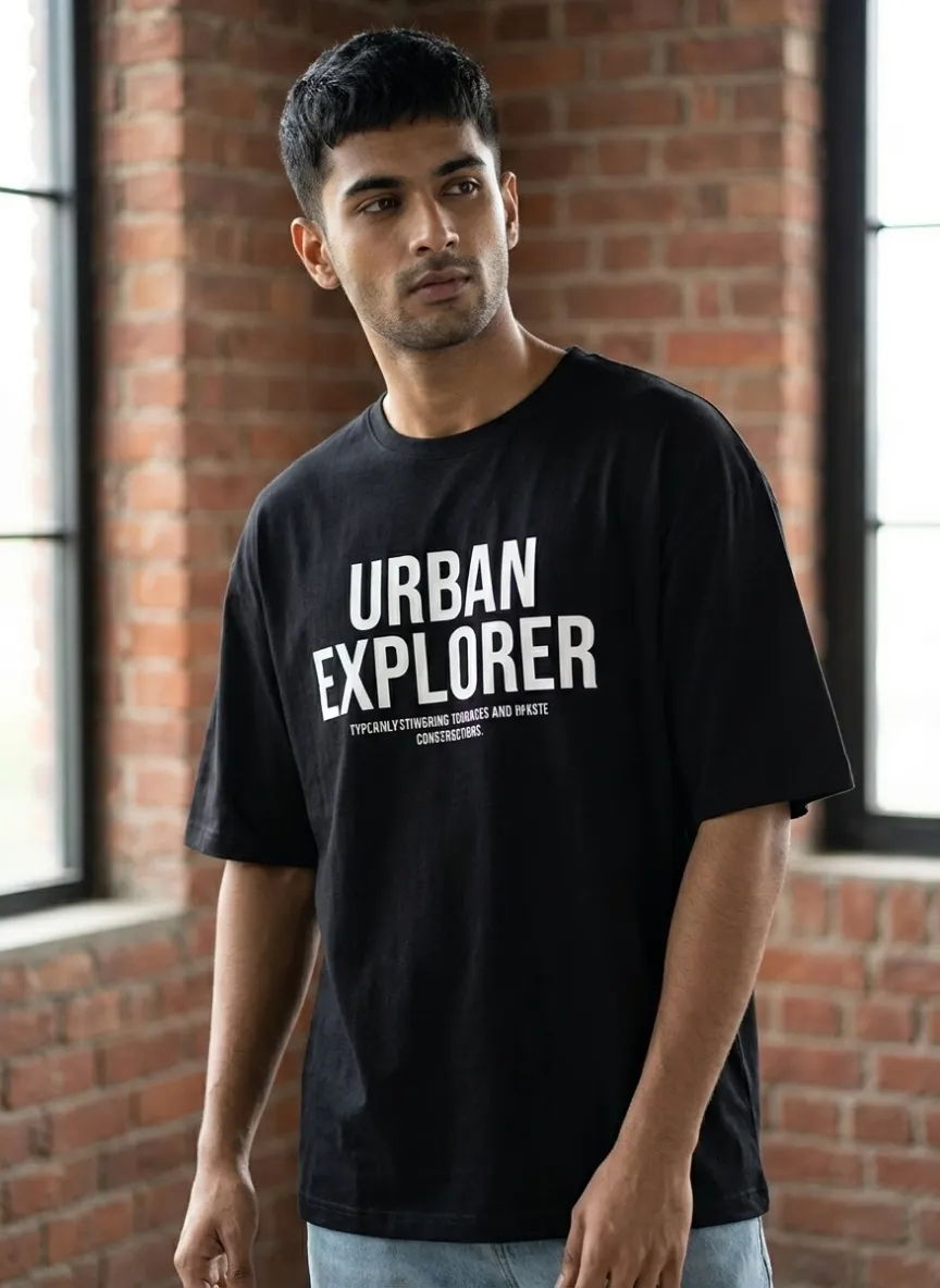 Vintage Graphic Oversized T-Shirt - Image 2