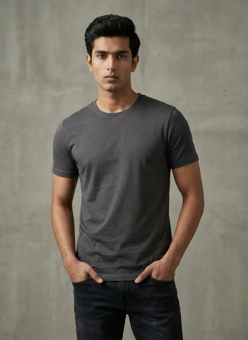 Classic Solid T-Shirt - Image 2