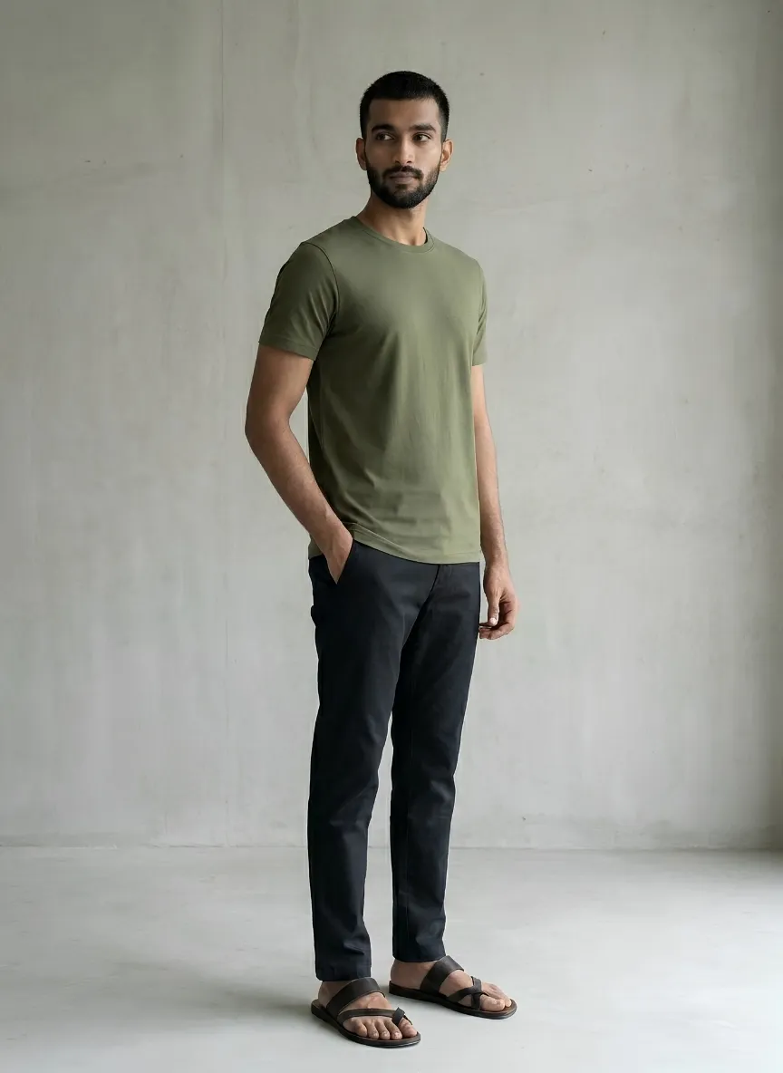 Classic Solid T-Shirt - Image 2