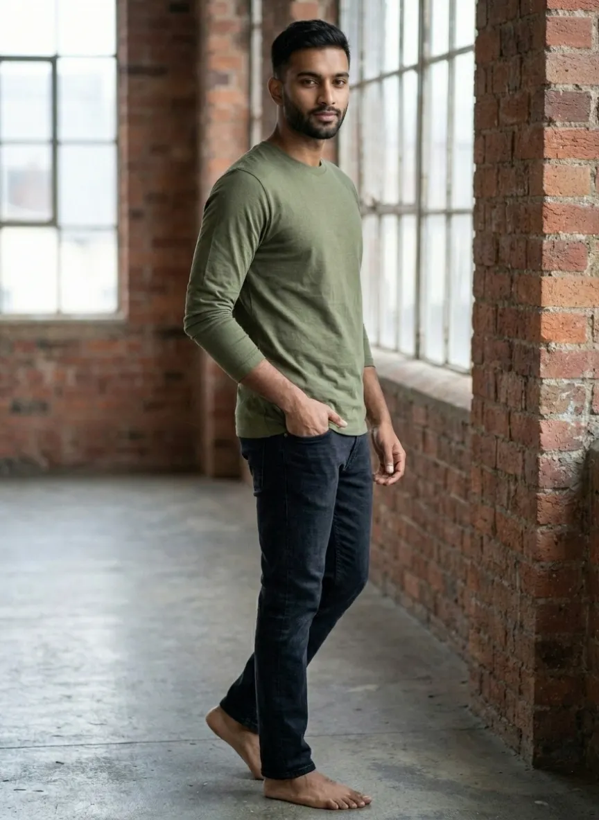 Premium Full Sleeve Essential T-Shirt - Image 3