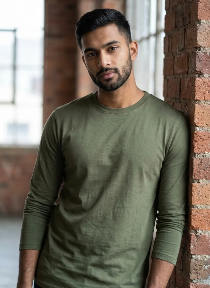 Premium Full Sleeve Essential T-Shirt
