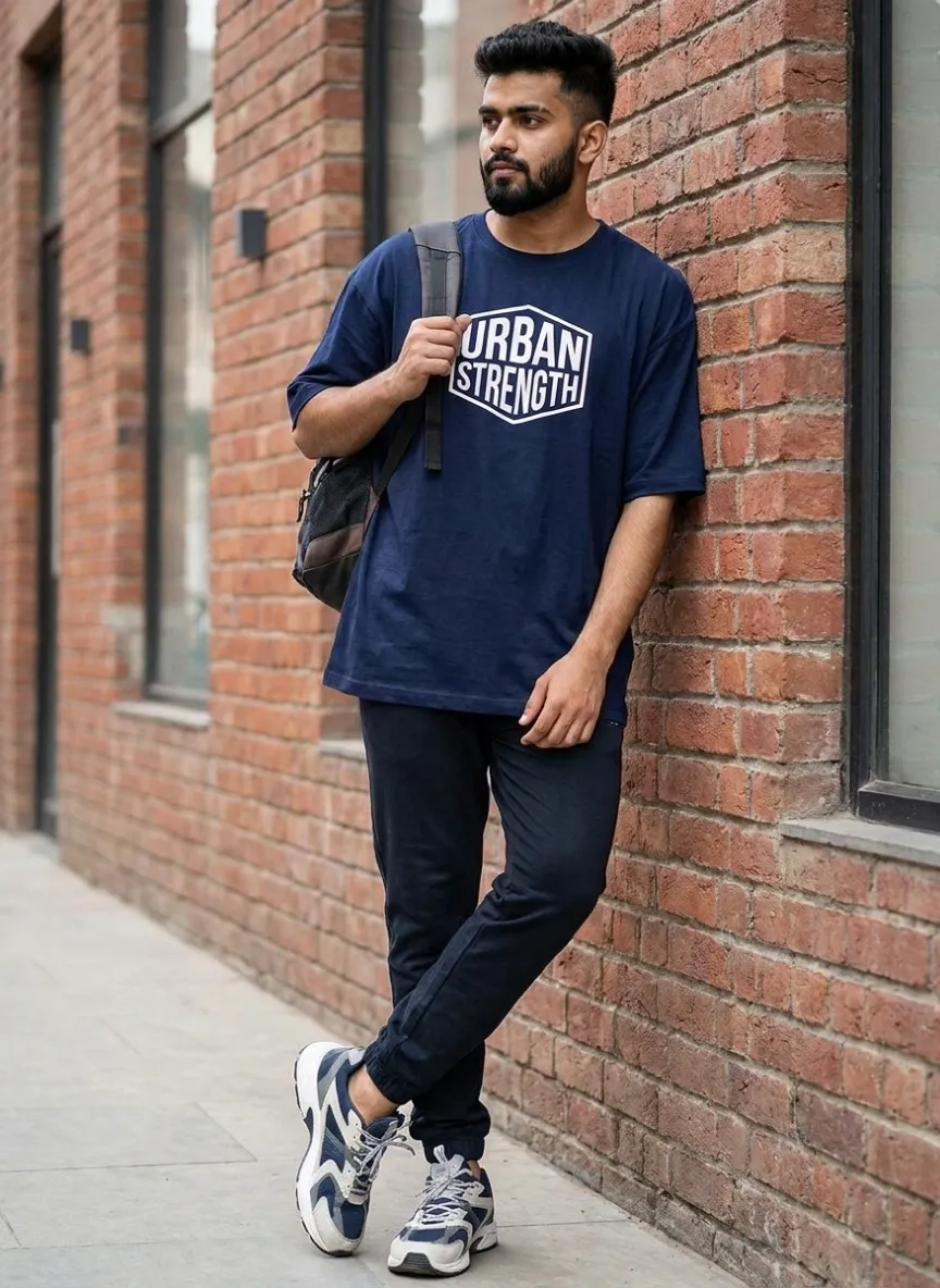 Vintage Graphic Oversized T-Shirt - Image 2