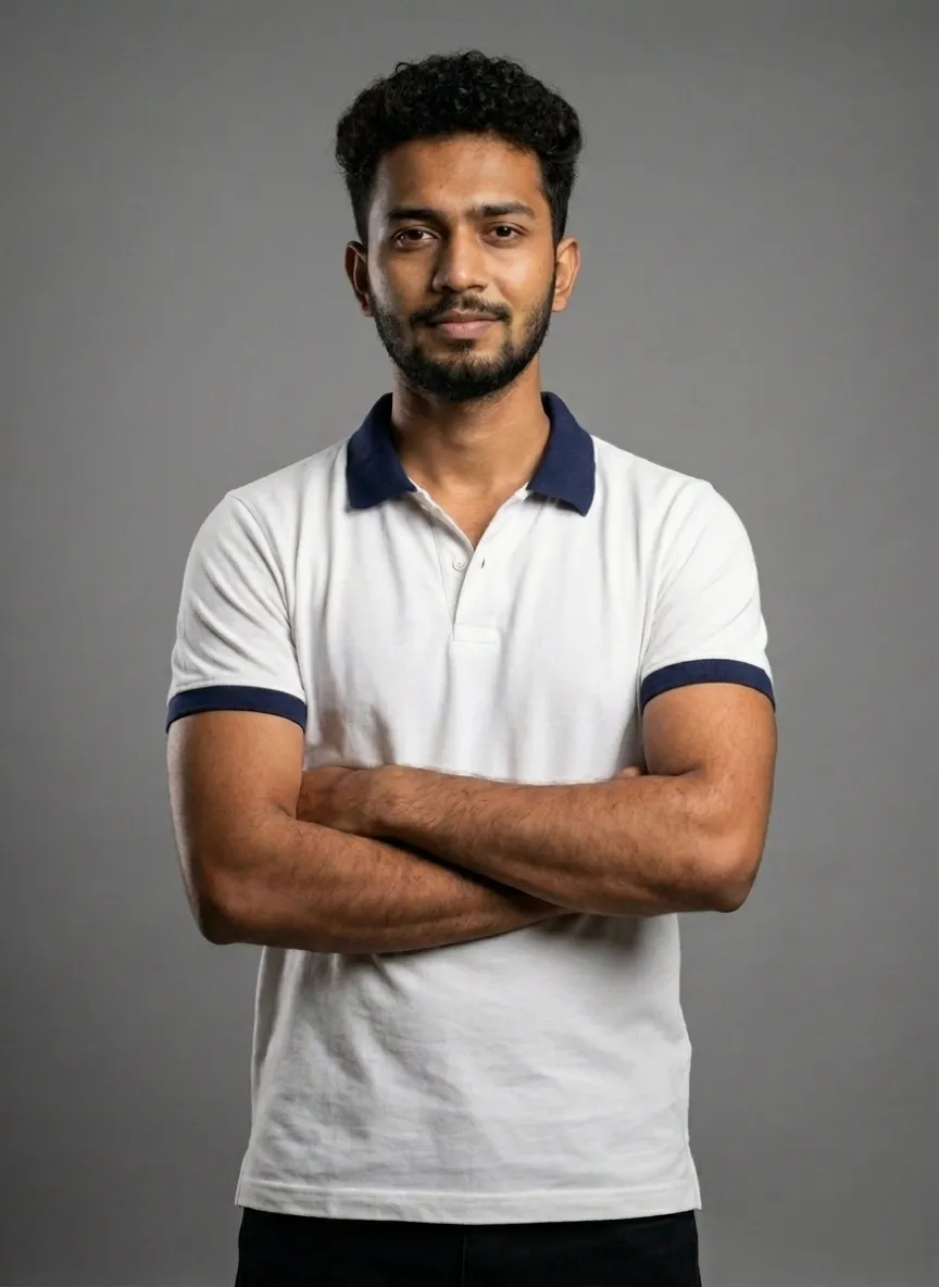 Premium Textured Polo T-Shirt