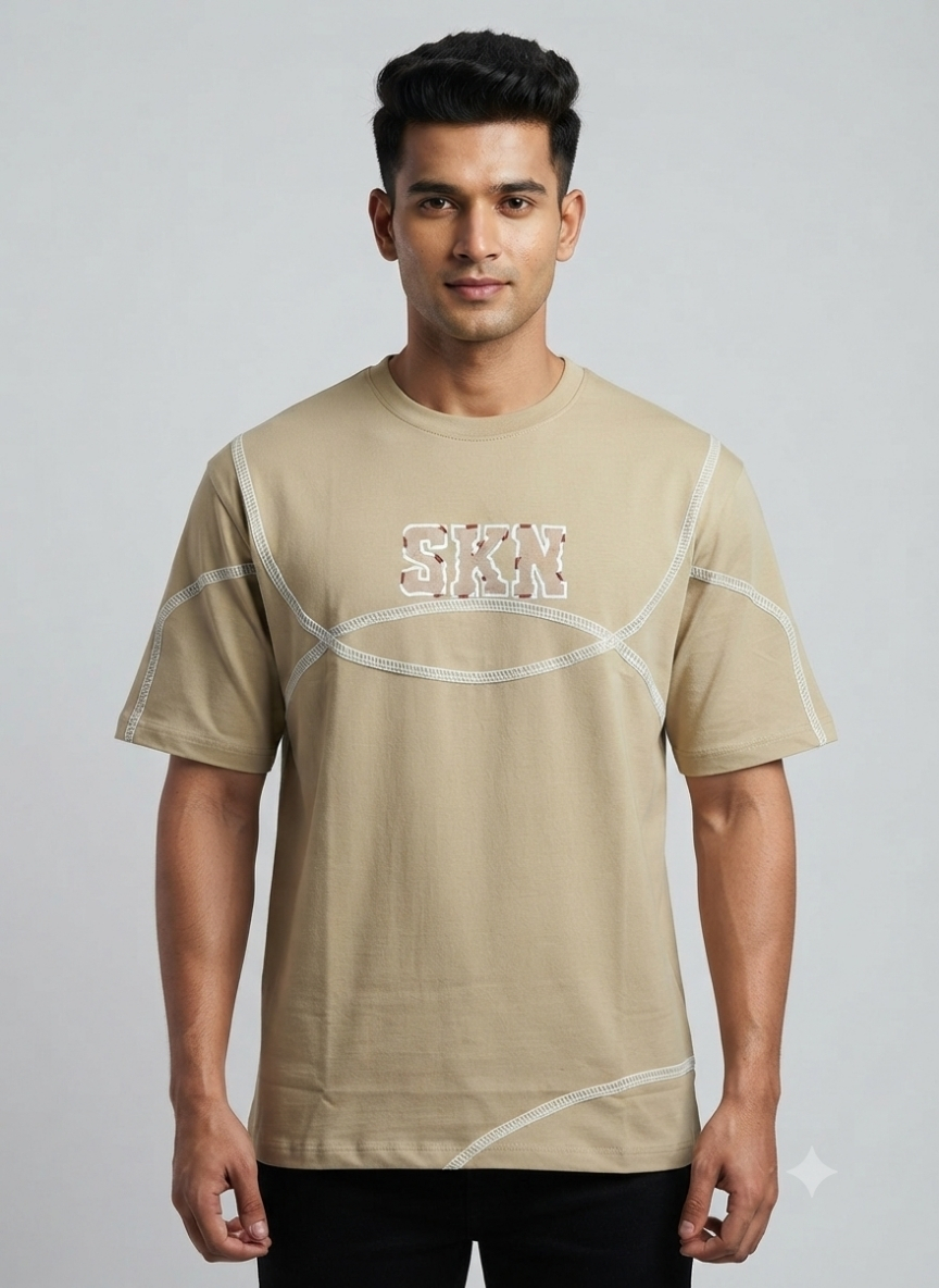 Tee Factory - Cream Tshirt Men